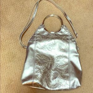 Fun glam bag! Approx 12”x12”